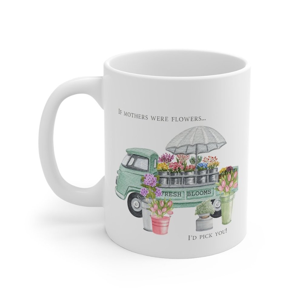 New Mother's Day Mug, If Mothers were Flowers - Picture 2 of 3